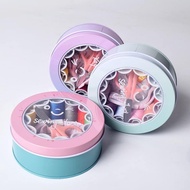 Hộp kim chỉ đa năng hình tròn - bộ kim chỉ may vá nhiều món tiện dụng