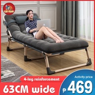 Folding bed portable bed Office nap foldable sofa bed matress foam reclining chair single bed
