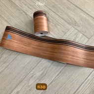 Luxury Wood Motif Border List Wallpaper A