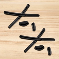 Replacement Rubber Kit Earsocks Nose Pads for Hyperlink Asian Fit OX8051 Sunglasses, Rubber Soft Sil
