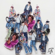 Txt / tubatu fanmade keychain series (JinjjaJinjja)