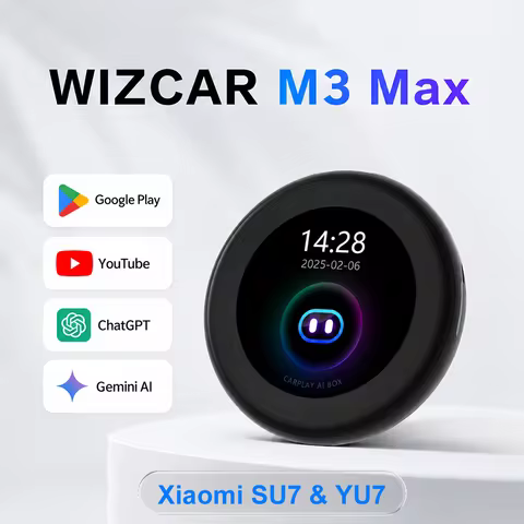 For Xiaomi SU7 / YU7 (2024-2026) WIZCAR M3 Max Android Box | Wireless Multilingual System with Googl