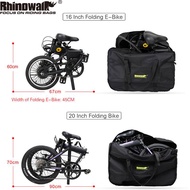 Rhinowalk Portable Folding Bike Carry Bag (16"/20")