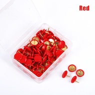 Paku Payung Warna Warni Thumb Tacks Colorful Push Pin Pines 1 Box isi 100