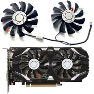 MSI/MSI GTX1050ti 1050 GTX1650ระเบิดการ์ดจอ HA8010H12F-Z พัดลมทำความเย็น (ดั้งเดิมและของแท้) รับประกัน3ปี