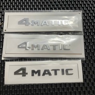 4MATIC Logo Stretch For Mercedes Benz A B C E G S ML SL CL GLA CLA Class AMG 4MATIC 4 MATIC