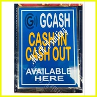 ❁ ◸ ✴ Gcash Cash in cash out laminated signage