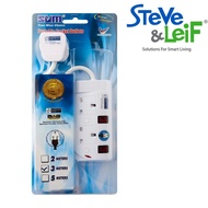 SUM 2 Outlets 3 Pin Portable Electric Socket & Extension Cord (3M)