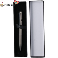 MARIER Alloy Pen, Titanuim Grey Ballpoint Pen, Daily Writing Bolt Action Pen Daily Use