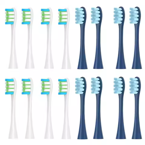 16Pcs Replace Oclean Tips Compatible with Oclean Sonic Electric Toothbrush Heads UV Sterilization In