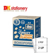 Pilot Form / Ace Form / Computer Form 9.5" X 11" 2 PLY 2 UP NCR 500 Fans