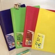 File A4 Clear Holder File / A4 Multi Pocket File / Sijil Holder / A4 Clear Book
