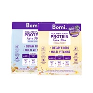[แพ็คคู่ SET DUO] Bomi Isolated Plant Protein Fiber Plus (10x40g) โปรตีนพืชสูตรอัพเกรด โปรตีนสูง หวา