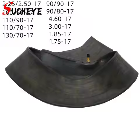 Thickened motorcycle inner tube 90/80-17 100-90-17 various models 17 inch motorcycle inner tube