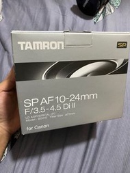 （極新淨 可議）TAMRON SP AF10-24mm鏡頭（適用Canon)