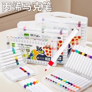 Tricle Acrylic Marker Art Color Pen Waterproof Impervious Color Children's Painting Pen Stackable Co