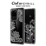 Ciel By CYRILL Samsung Galaxy S20 Ultra Case Spigen Sub Brand Cecile Series White Mandala
