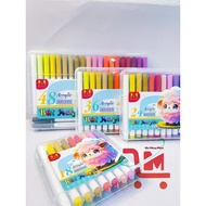 TODO SUYO AP-777 Acrylic Marker/ Brush Pen 18/24/36/48 Colors, Bright, Eye-catching Colors.
