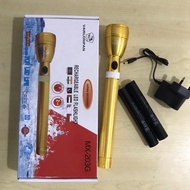 MX 3 Battery X3 LED Flashlight with 120-Volt AC/12-Volt DC Charger,8.82 Inch 4 Hours Working Time Wi