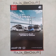 Poster brochure booklet lineup catalog Hino Micro Bus Medium Bus/BIG Bus 2022