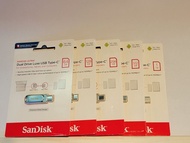(行貨大量現貨)SanDisk Ultra Dual Drive Luxe 128GB Type-C/USB 手指