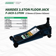 HARDEX 3.5/3/2.5 Ton Floor Jack
