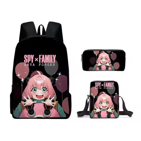 Amazon spy SPY x FAMILY play house anime peripheral student backpack shoulder bag pencil case three 