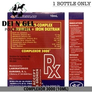 COMPLEXOR 3000 VITAMIN B-COMPLEX MINERAL IRON DEXTRAN (10ML)