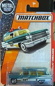 Matchbox - 2016 MBX Heroic Rescue '63 Cadillac Ambulance 88/125 by Matchbox