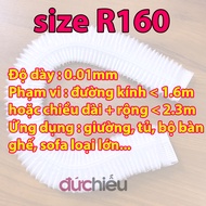 Màng bọc nilon che bụi đa năng băng keo che sơn che phủ ngăn bụi nhiều size – Đức Hiếu Shop
