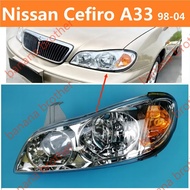 Nissan Cefiro A33 Headlamp 98 - 04  Headlamp Headlight Head lamp Front Light Head Light Front lamp L