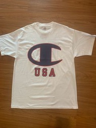 Vintage-90s champion  tee.   Made in USA
