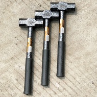WILMER SPARTA Stone Hammer Rubber Coated Iron Handle / Stone Hammer Rubber Grip 2LB / 3LB / 4LB / 6L