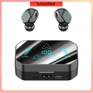 Bluetooth Earphone M10 Wireless Earbuds 9D Stereo Bass Earbud Game Headphone Fon Telinga Bluetooth