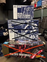 高達模型 HG MG TR-1 TR-5 夜鶯 銀雷