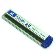 BUNCHO 0.5 2B HI-POLYMER LEAD Pencil Lead 0.5mm / BUNCHO Hi Polymer 2B Pencil Size 0.5mm x 70mm
