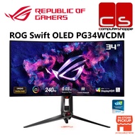 Asus ROG Swift OLED PG34WCDM 33.94'' UWQHD 240HZ 0.03MS G-SYNC OLED Curved Gaming Monitor