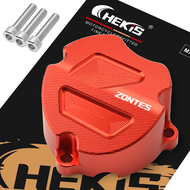 เหมาะสำหรับฝาครอบป้องกันปั๊มน้ำ มอเตอร์ไซค์ ZONTES 368G ฝาครอบตกแต่งหม้อน้ำ 368D/M/E/K อะไหล่อะลูมิเ