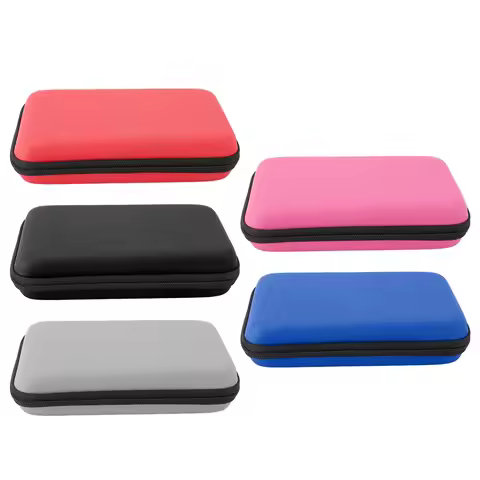 Portable Game Console Carrying Case with 8 Game Slot Inner Pocket For Nintendo 3DS/ New 3DS XL/New 2