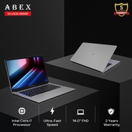 ABEX VORTIGA EX608 / i7-13620H / Ultra Portable 14" FHD Laptop / 32GB RAM / 1TB SSD / SG Local Brand