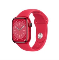 Apple Watch Series 8 41mm GPS+流動網絡Product Red + Product RED運動錶帶