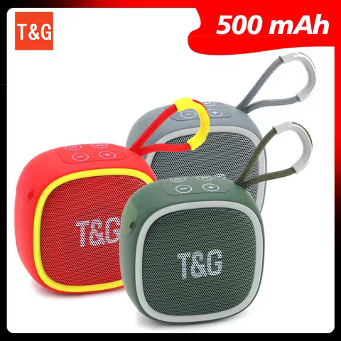 TG659 Wireless Portable Bluetooth Speaker Mini Size FM Radio Boombox USB TF Card Play Outdoor Loudsp