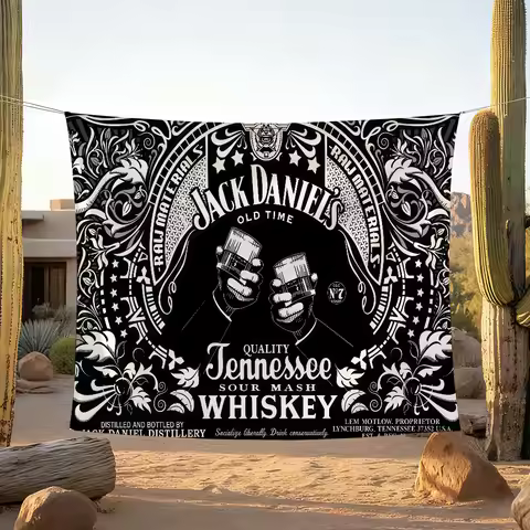 Cool J-Jack D-Daniels-s flag For Decoration Outdoor Picnic Hanging Home Camping Party Banner
