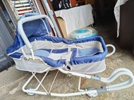 【銓芳家具】雙管專利彈床 雙弓彈簧 嬰兒彈搖床 嬰兒搖床 安撫床加大彈搖床 84*48cm 嬰兒床 搖籃 防蟎抗菌彈搖床