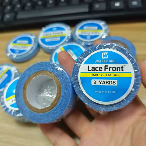 3Yards*1.0cm 10/3/2/1P Hair System Tape For Hair Extensions Bonding Double-Sided Lace Front Wig Tape