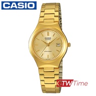 Casio Standard นาฬิกาข้อมือผู้หญิง สายสแตนเลส รุ่น LTP-1170N-9ARDF (สีทอง/หน้าปัดทอง)