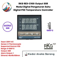 PID REX C100 REX-C100 TEMPERATUR TEMPERATURE CONTROLLER SSR 1300C - CAHAYAMEGAH