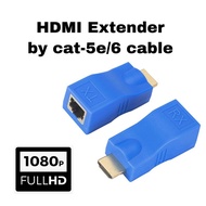 HDMI Extender 30M Over Single Cat5e/Cat6 Ethernet Cable 1080P HDMI Transmitter Rj45 To Hdmi Converter