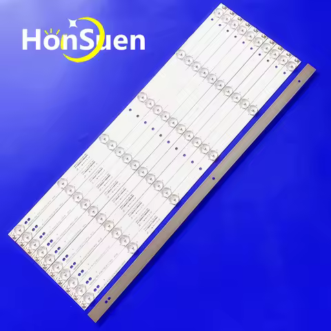 New 1set=11pcs LED Backlight strip For Sharp/H isense 50H7C LC-50N6000U LED50K5100 HD500DU-B52 RSAG7