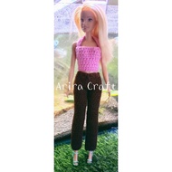 Crochet Barbie Clothes / Barbie Wardrobe / Handmade Barbie Clothes / Baju Barbie / Baju Anak Patung 